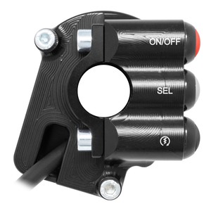 Copertura del comando dell'acceleratore con interruttore integrato nel manubrio per Kawasaki Ninja ZX-4R/R - Product Image 4