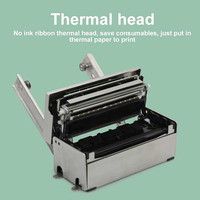 Impresora de Etiquetas Térmicas Integrada DP-Q108B con Cortador Automático, USB, RS232, TTL, 24V