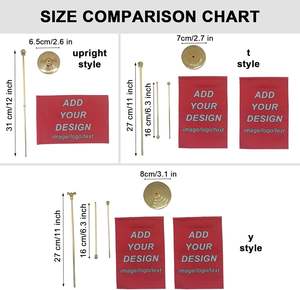 ديكور أعمال مكتبي ومنزل قابل للتخصيص ، نمط منتصب شخصي مع عمود وقاعدة طاولة ترويجية ، علم Bagetu - Product Image 4