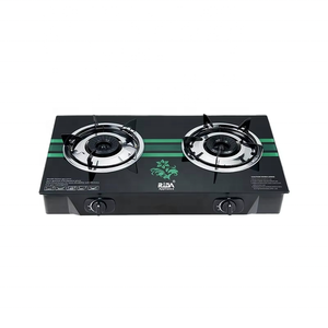 Estufa de gas de vidrio templado personalizable de alta calidad, gran oferta, estufa de cocina de <span class=keywords><strong>2</strong></span> quemadores para uso doméstico - Product Image 1