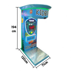 Kids Boxing Arcade Game Machine With LED <b>Lights</b>, Soft Punching Bag, Ticket Redemption for Family Amusement Boxing Game Machine - Product Image 5
