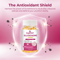 Gélules de Glutathion 1000mg en gros OEM ODM avec L-Glutamine, Supplément de bien-être cutané à absorption élevée, Marque privée personnalisée