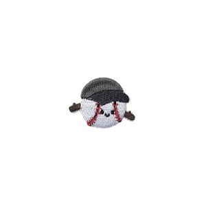 Patch brodé thermocollant sportif : Volleyball, Basketball, Football, Baseball, Hockey, Tennis – Idéal pour sacs, chapeaux, vêtements, étiquettes, sangles, porte-clés - Product Image 6