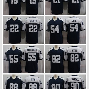 Maillot de football des Cowboys 21 Elliott bleu marine, vêtements de sport pour hommes - Product Image 5
