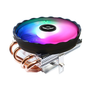 QiuzAim12V RGB LED 123*123*25mm ventilador de refrigeración silencioso 4 calor tubo de cobre X99 <span class=keywords><strong>CPU</strong></span> enfriador para procesadores de escritorio de refrigeración <span class=keywords><strong>AMD</strong></span> LGA20113 - Product Image 4