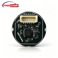 BFM232Y Sensor Sidik Jari Optik Tertanam Modul UART TTL Touch Wake Daya Rendah 120X120 100 Kapasitas Pengguna Kontrol Akses Cerdas