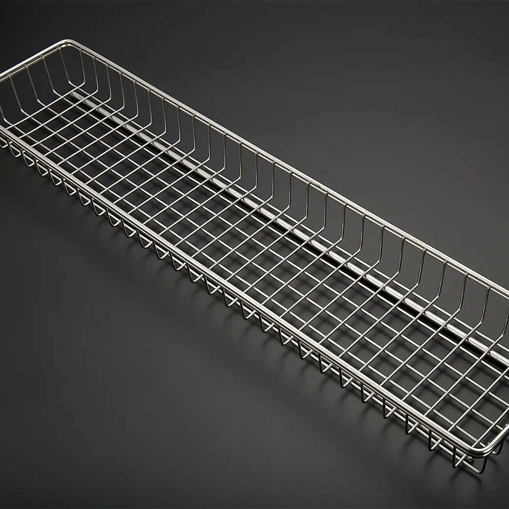 キッチンガジェットベーキングケーキ冷却ラック長方形ステンレス鋼304収納ホルダー & ラック折りたたみ式バスケットフードメッシュラック