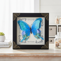 Boîte de présentation sur mesure, cadre profond, moderne, pour fleurs, médailles, souvenirs, objets de collection, maillots de sport, épingles à papillon, art 3D, décoration intérieure