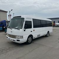 Bus Toyota Coaster d'occasion de haute qualité, 30 places, moteur diesel, conduite à gauche, pour le transport, fabriqué en Chine