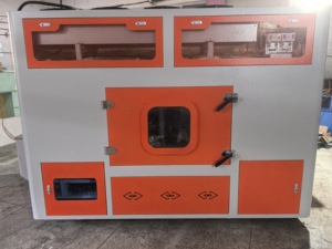 เครื่องทำรองเท้า FS-836 ชิ้นส่วนประกอบมอเตอร์ แบริ่ง เฟือง สำหรับหนัง EVA PVC  380V พร้อมเครื่องทำความเย็น - Product Image 6