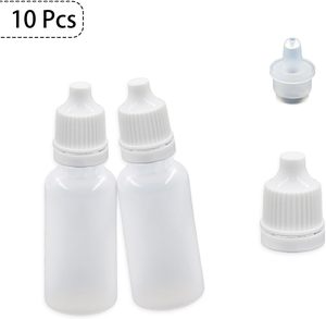 Botellas de Plástico Redondas y Exprimibles para Gotas Oftálmicas, de 5ml a 100ml, con Tapa a Prueba de Niños, Color Personalizado, Impresión Serigráfica - Product Image 3