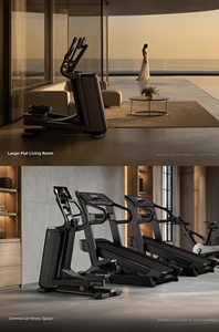Elliptique magnétique silencieux commercial pour la maison, appareil de fitness cardio, cross-trainer, Chine - Product Image 5