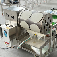 Machine automatique à crêpes, rouleaux de printemps et gâteaux arabes avec moteur, pour crêpes mille-feuilles et couches d'œufs