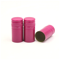 Bouchon de bouteille en aluminium personnalisable anti-contrefaçon pour whisky et vin rouge