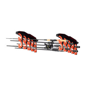 Support et porte-cannes à pêche pour garage avec coussinet de protection en plastique Modèle LM LM25433 - Product Image 1