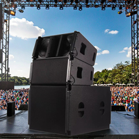 Enceintes Line Array Professionnelles de Haute Qualité 10 Pouces, Boîtier Passif 2 Voies pour Scène et Bar Audio