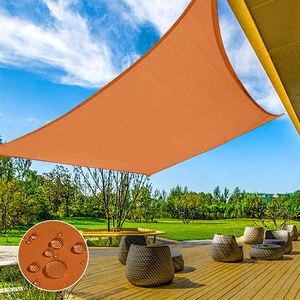 Toldo naranja para sombreado de jardín, toldo de vela de poliéster impermeable para exteriores/toldo de vela para jardín - Product Image 5