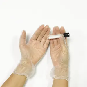 Tek kullanımlık lateks ücretsiz vinil sınav Glovees toptan toz ücretsiz vinil Glovees gıda hizmeti için PVC Glovees temizlik ev için