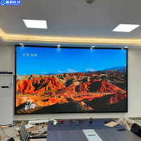 Écran LED mural intérieur couleur Pushun, écran LED 3D pour affichage publicitaire dans les centres commerciaux, ascenseurs, haute luminosité