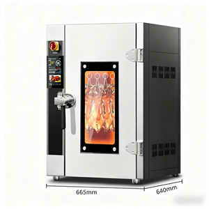 เตาอบพาความร้อนพร้อมถาดสำหรับใช้ในห้องครัวเตาอบพาความร้อนเชิงพาณิชย์5ถาด - Product Image 2