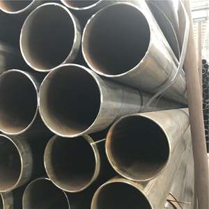 Proveedores de fábrica Q235 Q345 Tubo redondo soldado de acero al carbono con alta resistencia y gran stock - Product Image 1