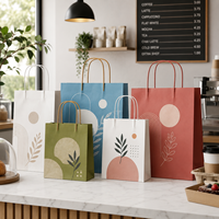 Bolsa de Papel para Llevar Comida, Resistente a la Grasa y al Aceite, de Grado Alimenticio, Segura para Llevar Comida, Ideal para Eventos Corporativos y Servicios de Comida Rápida