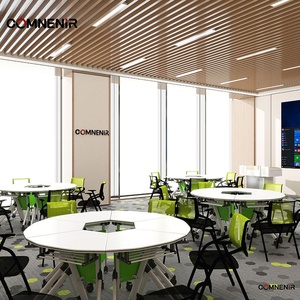 Moderno ufficio e mobili per la scuola all'ingrosso pieghevole da tavolo per riunioni componibile moderna sala conferenze - Product Image 4