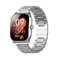Reloj Inteligente Android de Moda, Pulseras Inteligentes con Auriculares TWS 2 en 1, Reproductor de Música, Cronógrafo, Frecuencia Cardíaca, Dispositivos Portátiles