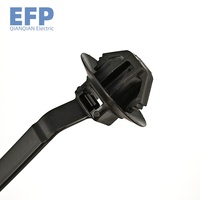 Lot de 50 attaches-câbles en nylon, kit de fixation rapide pour voitures et tuyaux, clips de fixation pour fils de voiture