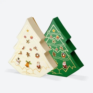 Hot Sale High Quality <b>Christmas</b> Tree Shaped Custom Size Packaging Rigid Gift <b>Box</b> - Product Image 2
