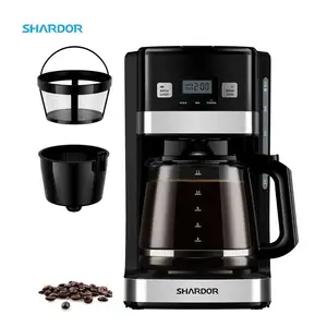 SHARDORプロフェッショナルブリューストレングスコントロールコーヒーマシンタイマー付きその他の電気プログラム可能なドリップコーヒーメーカー