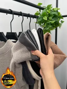 Maglione da Uomo Primavera-Autunno 2025, Collo Tondo, Vestibilità Ampia, Alta Qualità, Consegna Rapida, Pullover Lavorato a <span class=keywords><strong>Maglia</strong></span> <span class=keywords><strong>per</strong></span> Adolescenti - Product Image 5