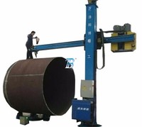 Nouveau manipulateur de soudage MIG automatisé robuste à colonne et flèche pour la fabrication de tours éoliennes