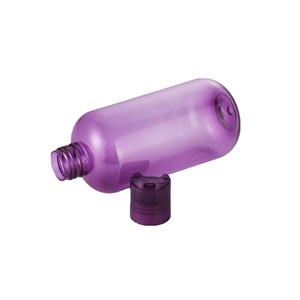 <b>Plastic</b> Cosmetic Bottle 250Ml Screw Cap Cylinder Shape Silkscreen <b>Packaging</b> - Product Image 4