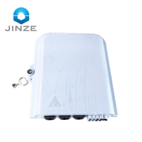 ODP 8 Core FAT 8 Core Gris Couleur 3 Port 1x8 Cassette Type FTB Ftth Fiber Terminal Box