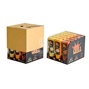 Caja de Exhibición PDQ Desprendible para Salsas Personalizadas, Caja de Cartón para Mostrador, Embalaje Listo para Exhibición en Estante - Product Image 1