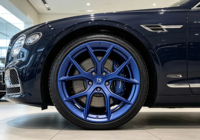 Rines de Aleación de Aluminio Forjados Personalizados TS de 5 Brazos en Forma de Y, de 18-22 Pulgadas, 5x112/5x114.3/5x120, Acabado en Gris Metálico para Audi/Golf