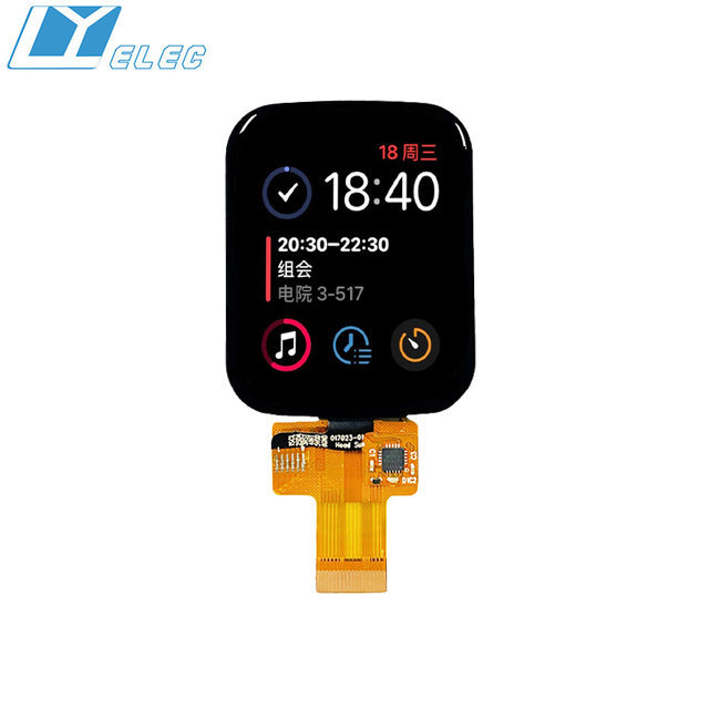 TFT 1.69Inch 240*280 18Pin LCD Replacement Panels Touch Screen Module Touch Panel with ST7789T3 SPI-4wire for Watch
