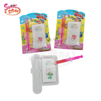 Nouveauté Produit amusant Confiture de gelée à saveur de fruits et sucre liquide avec stylo chargé avec papier de riz gluant