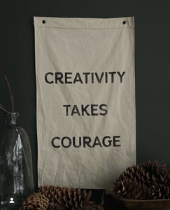 Trống Vải Bông Vải treo tường trang trí biểu ngữ tùy chỉnh in ấn vải Cờ biểu ngữ với grommets - Product Image 4