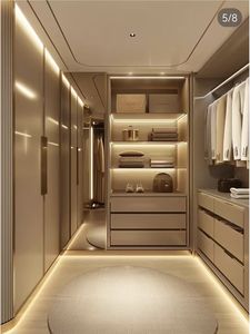 Entrez dans la garde-robe personnalisée haut de gamme, garde-robe modulaire - Product Image 2