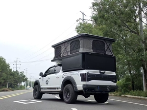 Carpa de techo para acampar al aire libre con toldo para camioneta, carpas plegables de aluminio. - Product Image 1