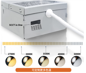 9W 12W 5cct hiện đại Vòng bảng điều khiển dẫn ánh sáng 5-100% TRIAC Dimmable xuống ánh sáng AC100-130V - Product Image 4