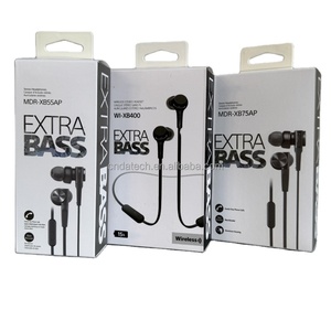 หูฟังสเตอริโอแจ็คหูฟังอินเอียร์บัดเบสพิเศษ MDR-XB75AP หูฟังแฮนด์ฟรีสำหรับโซนี่ XB55AP WI-C310 XB400 C200ชุดหูฟังไร้สาย - Product Image 2