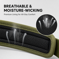 Ceinture de musculation professionnelle épaissie NJ pour l'entraînement de force, soutien lombaire pour les squats et les soulevés de terre
