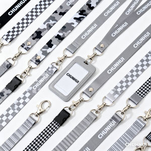 Hochwertiges kunden spezifisches Polyester-Lanyard mit Sublimations-Hals riemen Full Style <span class=keywords><strong>Key</strong></span> Chain mit individuellem Logo - Product Image 1