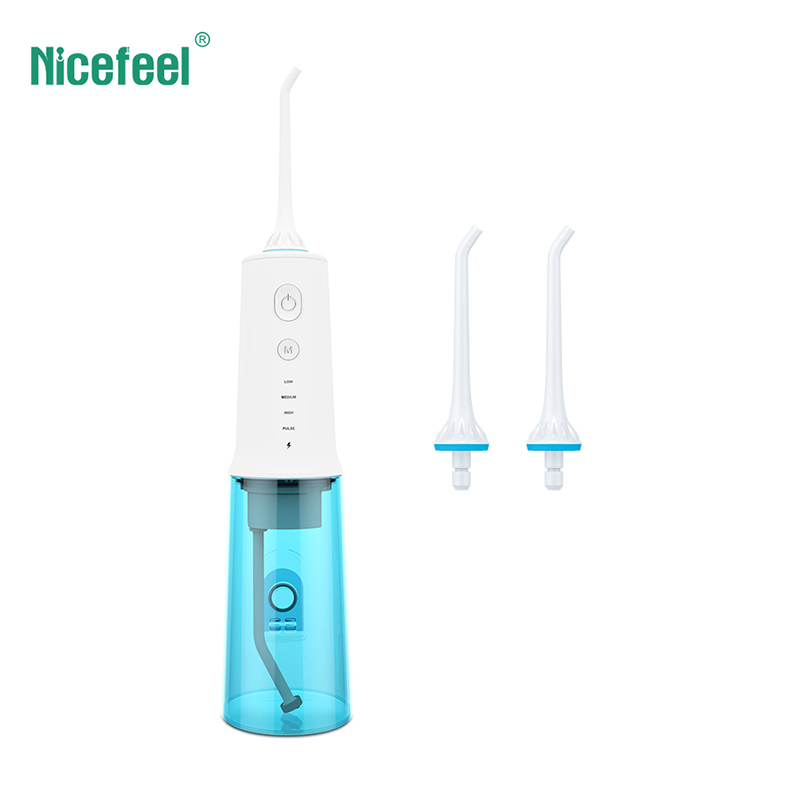 Portable Tooth Cleaner Oral Irrigator Electric Dental Cordless Water Flosser for Teeth