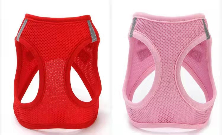 Breathable Reflective Pet Dog Cat Harness And Leash Set For Small Medium Large cat