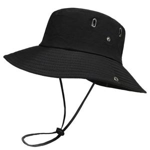 Sombrero de vaquero occidental de mezclilla para hombre, de verano, con ala ancha, plegable, para pesca y senderismo, con bordado 3D y protección solar - Product Image 3