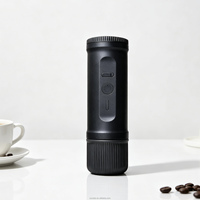 Machine à café expresso électrique portable entièrement automatique USB à batterie 20 bars pleine de crème pour le camping, le bureau, les voyages d'affaires